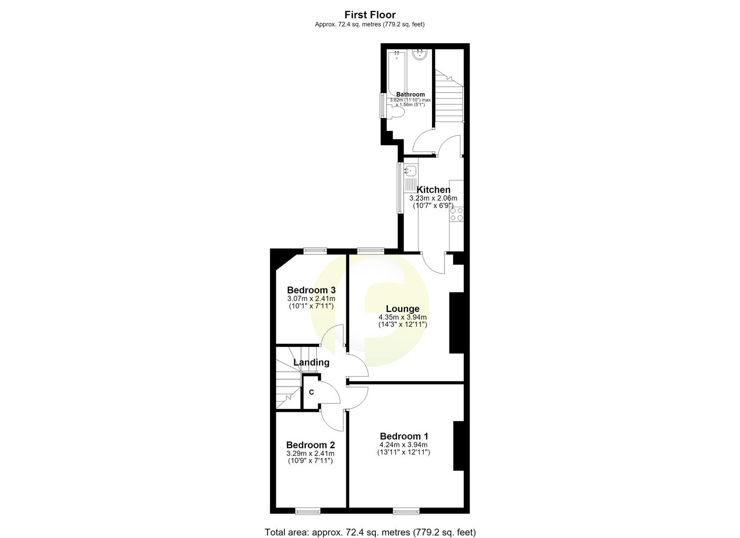 Floorplan.Howdon Road, North Shields